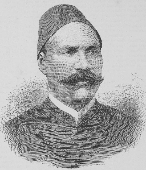 Illustration of Ahmed Orabi circa. 1882